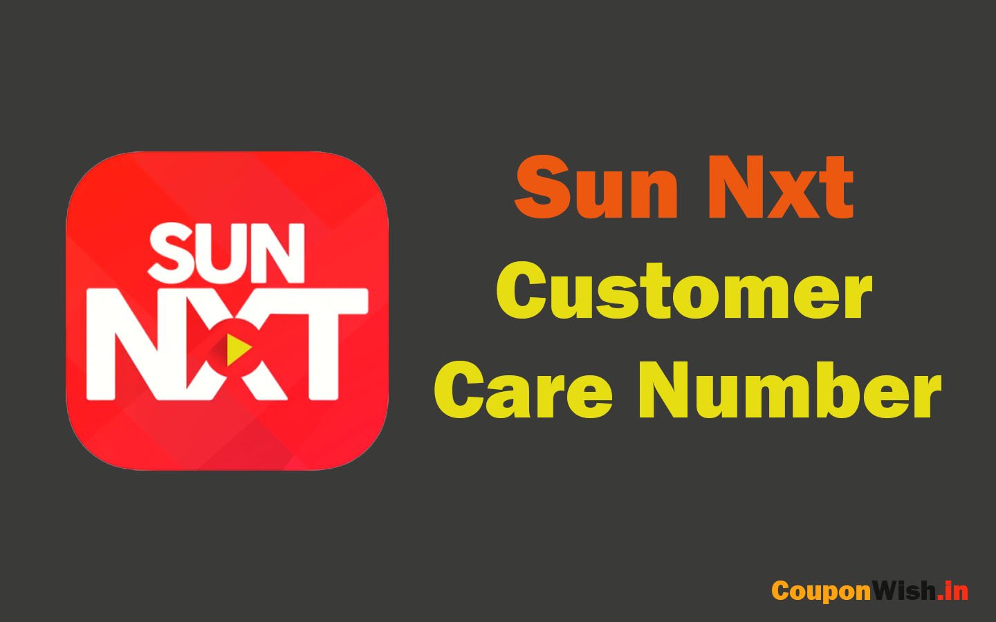 Sun Nxt Customer Care Number