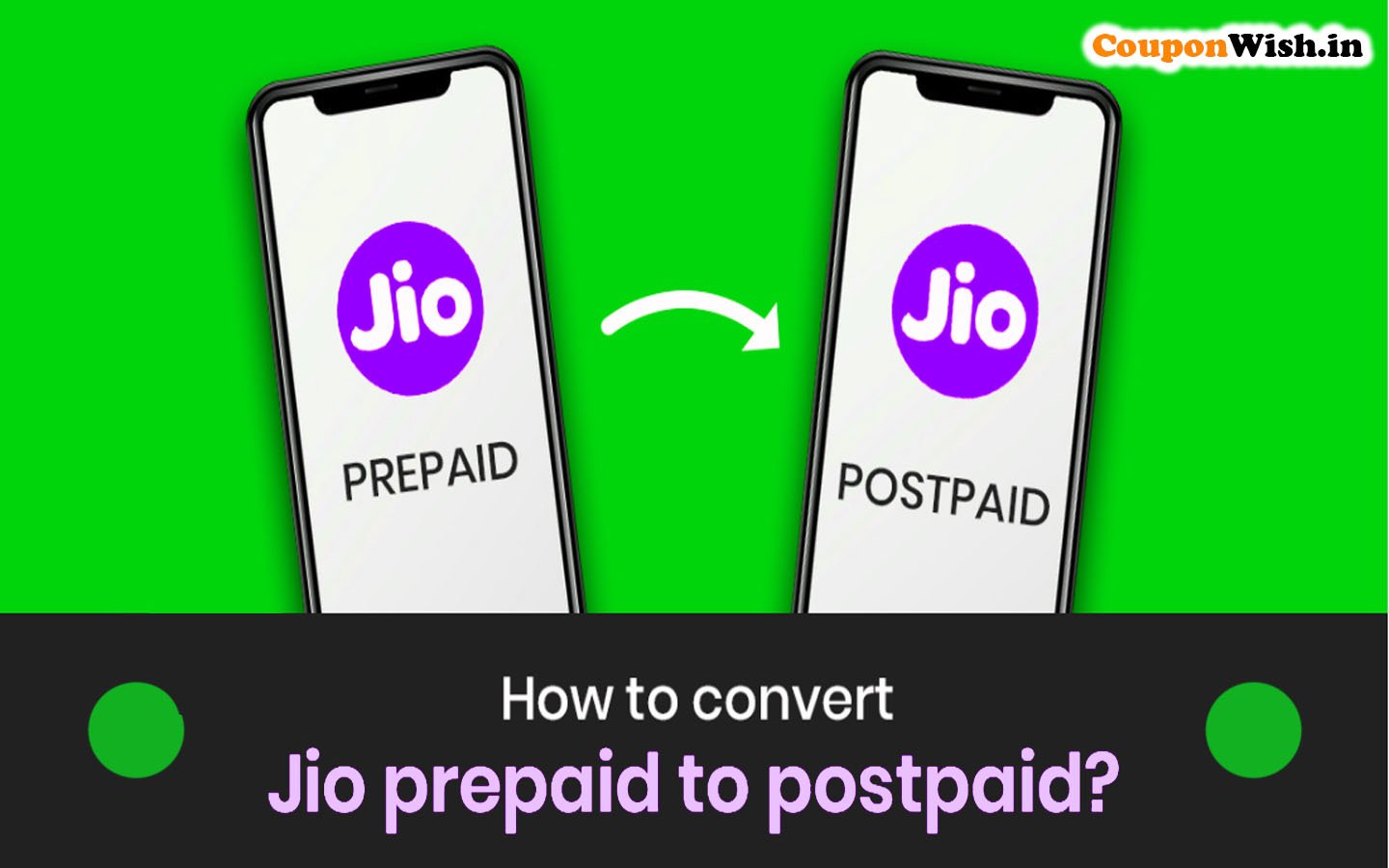 How to Convert Jio Prepaid to Jio Postpaid Online and Vice Versa